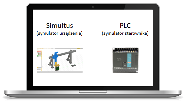 Simultus - Symulacja urządzenia i komunikacja z symulatorem PLC